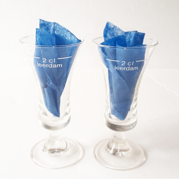 Yagermeister Glass Shot Glasses Set of 2 - Picture 5 of 5